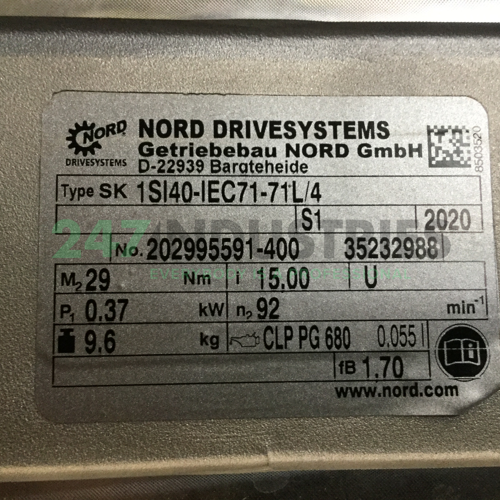 SK1SI40-71L/4-I15 Nord Drive Systems Image 5