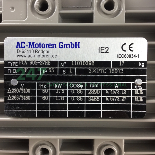 FCA90S-2/HEB14 AC-Motoren GmbH Image 2