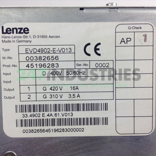 EVD4902-E-V013 Lenze Image 2