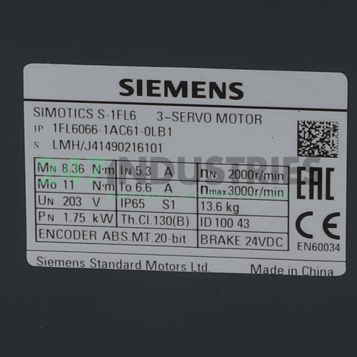 1FL6066-1AC61-0LB1 Siemens Image 2
