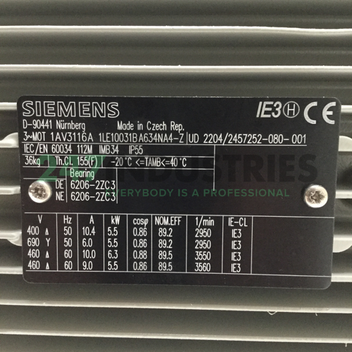 1LE1003-1BA63-4NA4-Z Siemens Image 4