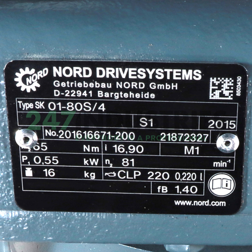 SK01-80S/4 Nord Drive Systems Image 2