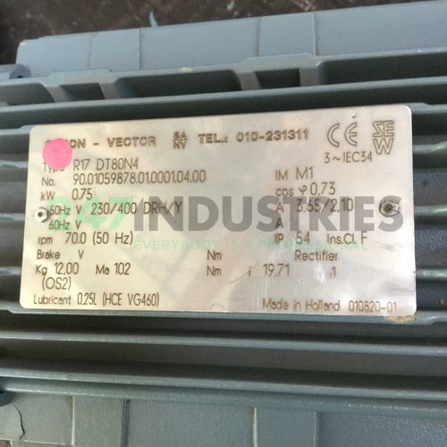 R17DT80N4 SEW-EURODRIVE Image 4