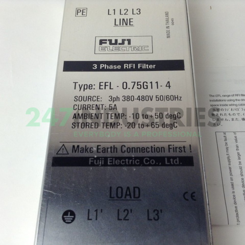 EFL0.75G11-4 Fuji Electric Image 2