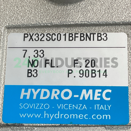 PX32SC01-BFBN-TB3 Hydro-Mec Image 4