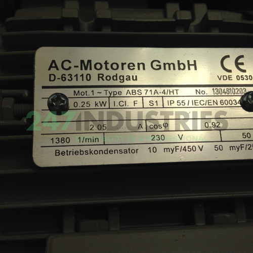 ABS71A-4/HTB3 AC-Motoren GmbH Image 2