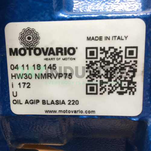 HW30NMRVP75-14/160I50 Motovario Image 4