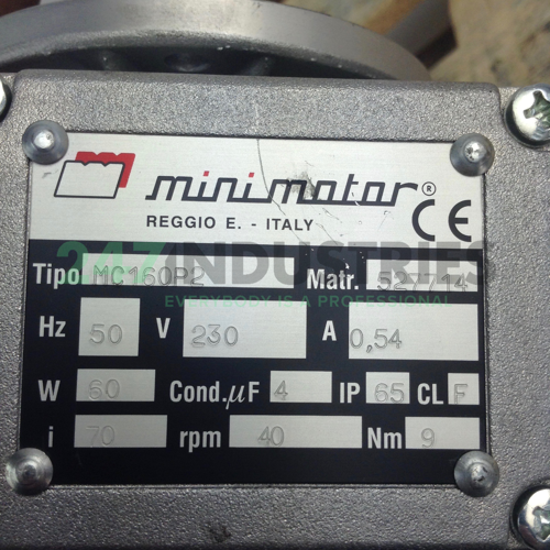 MC160P2 Mini Motor Image 2