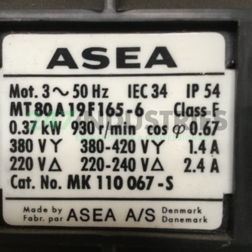 MT80A19F165-6 Asea Image 4