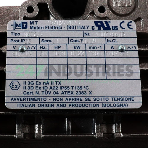 TN63C/4B5 MT Motori Elettrici Image 4