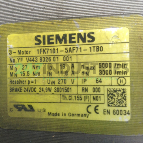 1FK7101-5AF71-1TB0 Siemens Image 2