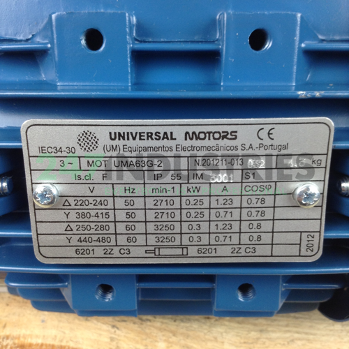 UMA63G-2B14 Universal Motors Image 2