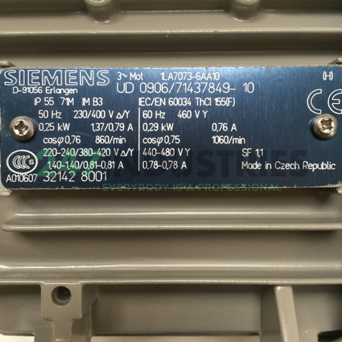 1LA7073-6AA10 Siemens Image 4