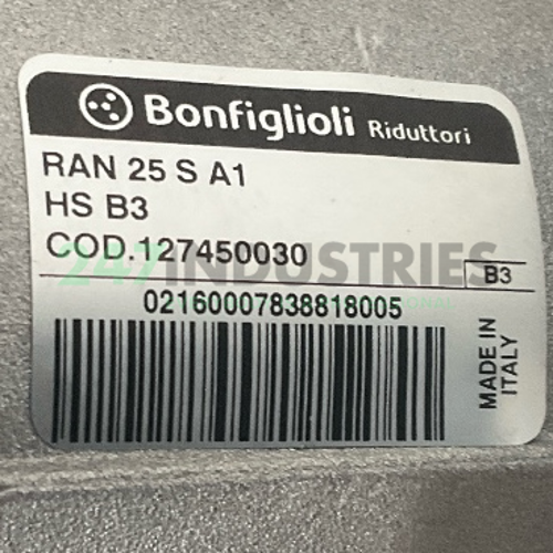 RAN25SA1HSB3 Bonfiglioli Image 4