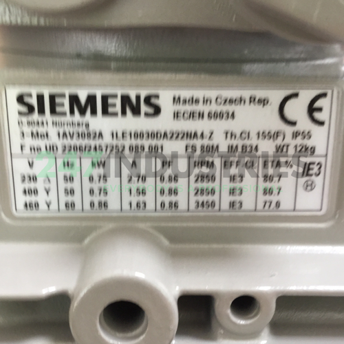 1LE1003-0DA22-2NA4-Z Siemens Image 4