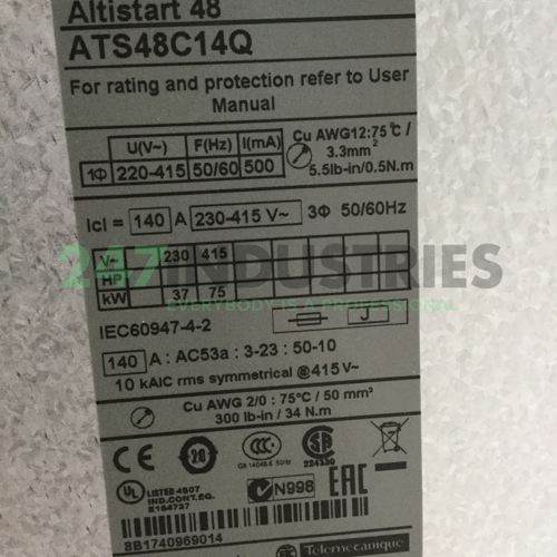 ATS48C14Q Schneider Electric Image 4