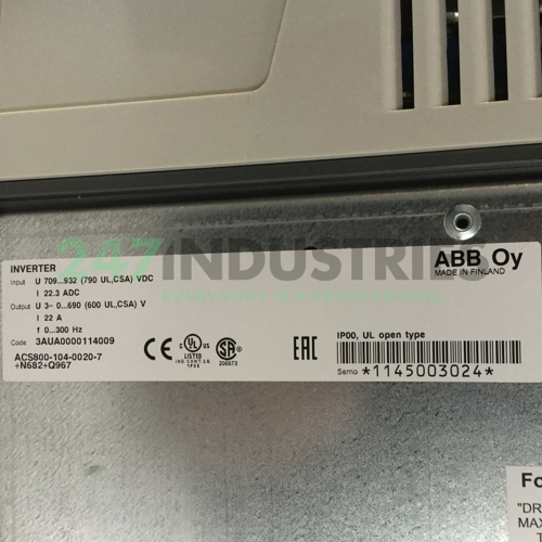 ACS800-104-0020-7+N682+Q967 ABB Image 4