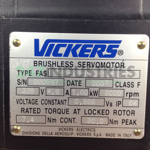 T-1-V8-030-10-02-00 VICKERS Image 2