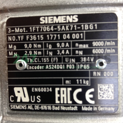 1FT7064-5AK71-1BG1 Siemens Image 2