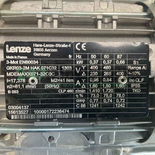 GKR03-2MHAK071C32 Lenze Image 4