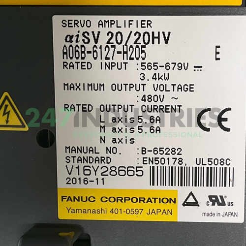 A06B-6127-H205 Fanuc Image 4