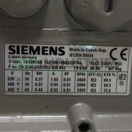 1LE1001-0BA62-2FA4 Siemens Image 4