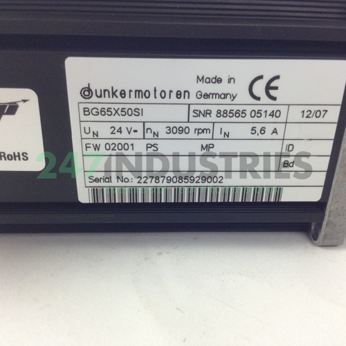 BG65X50SI/PLG52-162/2 Dunkermotoren Image 3