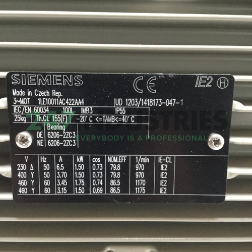 1LE1001-1AC42-2AA4 Siemens Image 4