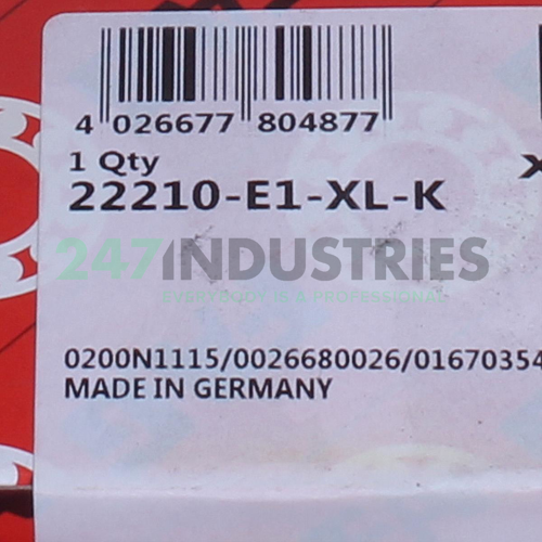 22210-E1-XL-K FAG Image 4