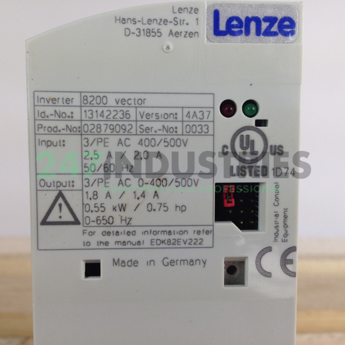 E82EV551K4C Lenze Image 2