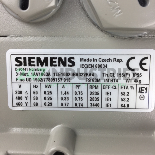 1LE1002-0BA32-2KA4 Siemens Image 2