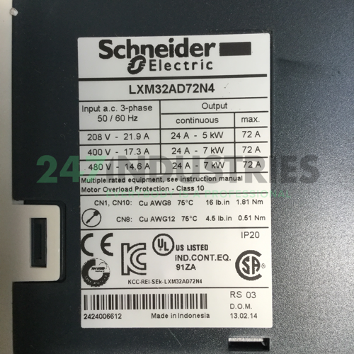 LXM32AD72N4 Schneider Electric Image 4