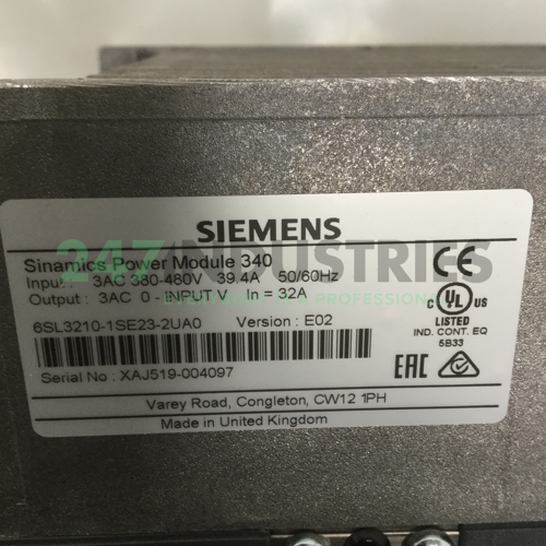 6SL3210-1SE23-2UA0 Siemens Image 4