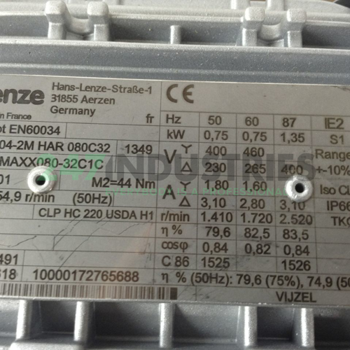 GKR04-2MHAR080C32 Lenze Image 2