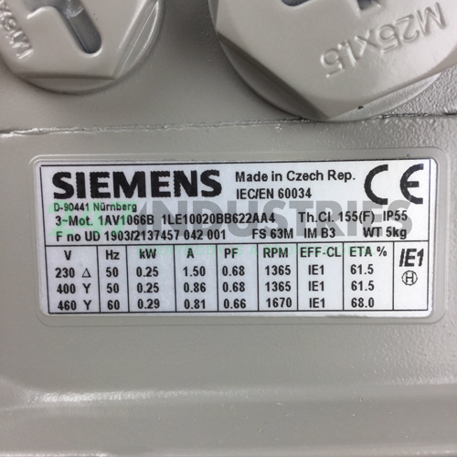 1LE1002-0BB62-2AA4 Siemens Image 2