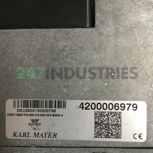23E31-0ES-T02-BD-CA-000-000-BG60-4 Karl Mayer Image 4