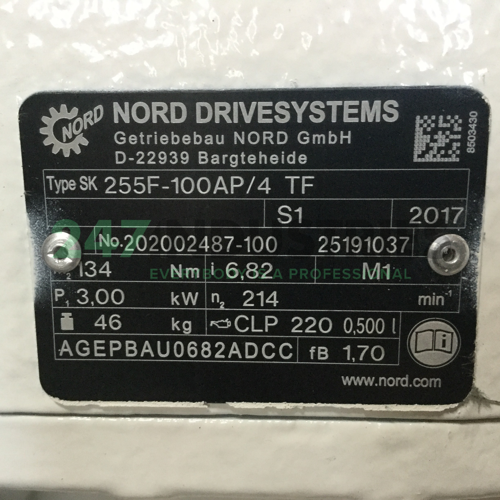 SK255F-100AP/4TF Nord Drive Systems Image 4