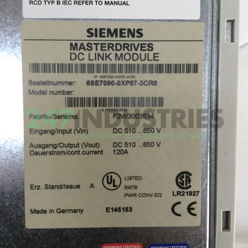 6SE7090-0XP87-3CR0 Siemens Image 4