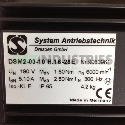 DSM2-03-10-H16-28E System Antriebstechnik Image 2