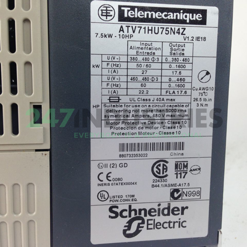 ATV71HU75N4Z Schneider Electric Image 3