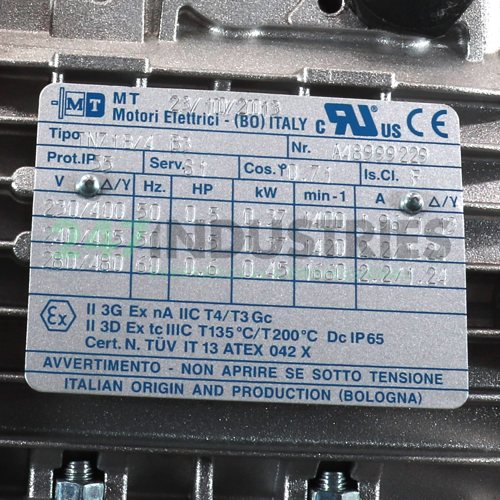 TN71B/4B3 MT Motori Elettrici Image 4