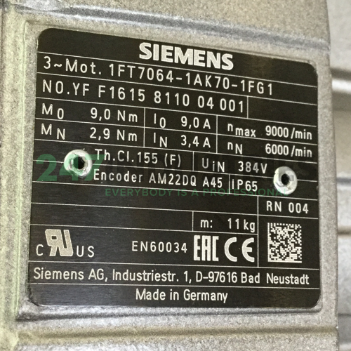 1FT7064-1AK70-1FG1 Siemens Image 4