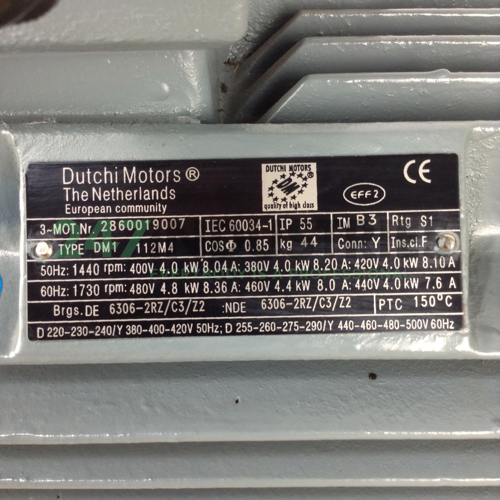 DM1-112M4 Dutchi Motors Image 2