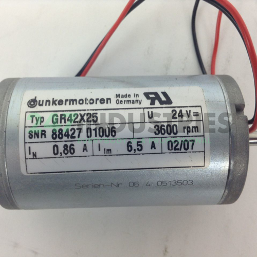 Dunkermotor GR42x25 mit Getriebe PLG 32 Inkrementalgeber 12-24V/DC i=6,25:1 