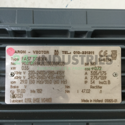 FA37DT80K4 SEW-EURODRIVE Image 4