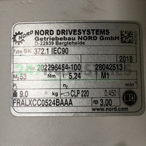 SK372.1IEC90 Nord Drive Systems Image 4