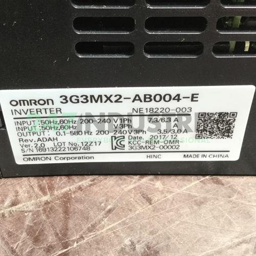 3G3MX2-AB004-E Omron Image 4