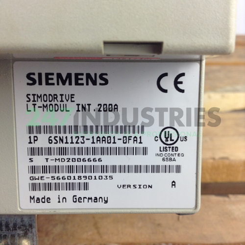 6SN1123-1AA01-0FA1 Siemens Image 2