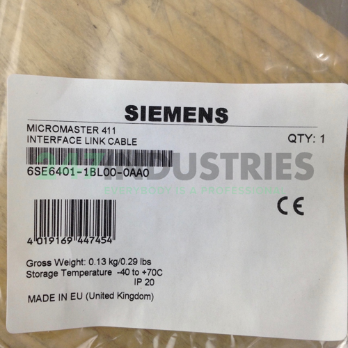 6SE6401-1DF00-0AA0 Siemens Image 3