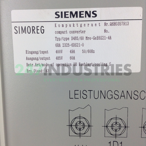 6RA2325-6DS21-0 Siemens Image 2